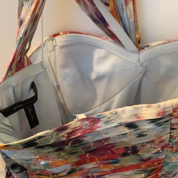 BCBGMaxazria One-Shoulder Gown - Picture 6 of 9